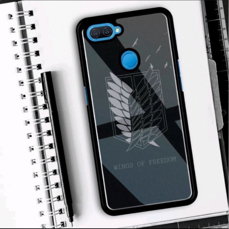 [COD]Promo Case Oppo A7 A12 A5S A11K Casing Hp Motif Art Anime Aot Gambar Custom Desain Kekinian Aes