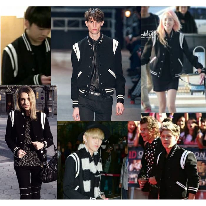 jaket WINNER Seungyoon Baseball KPOP G Dragon GD Big Bang varsity oke