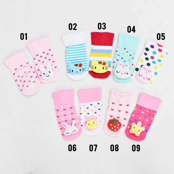 Kaos Kaki Bayi Rattle Bisa Bunyi Anti Slip M003