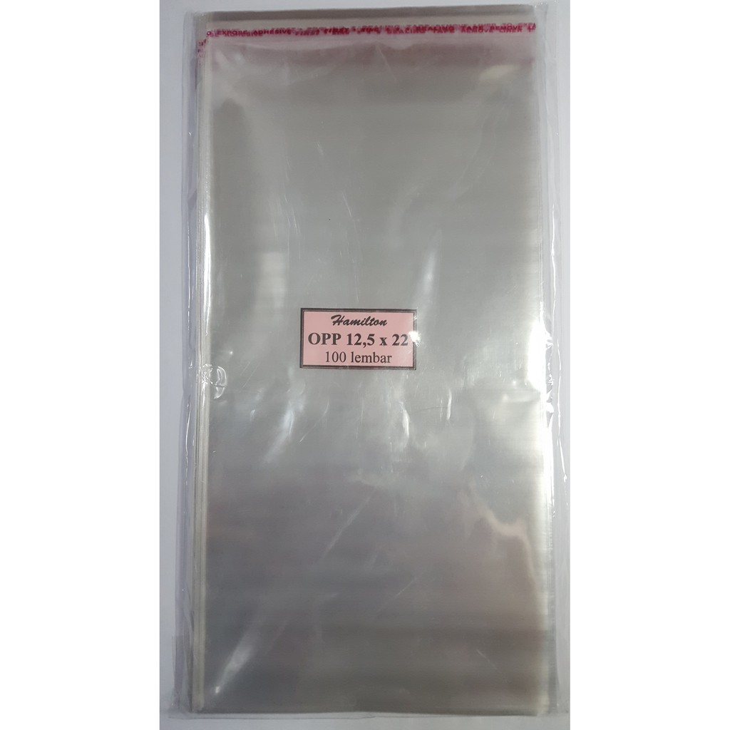 

Plastik OPP 30 Mikron 12,5 X 22 Lem/ Seal | Plastik Undangan