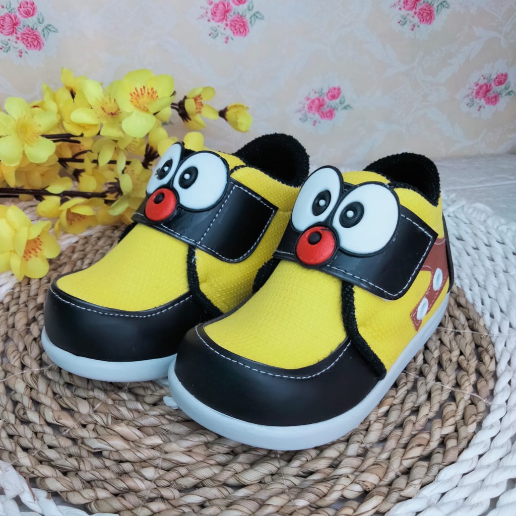 [TAMAN SEPATUKU] SEPATU TRENDY MURAH SNEAKER ANAK LAKI LAKI KARAKTER USIA 1-2 TAHUN CAX45