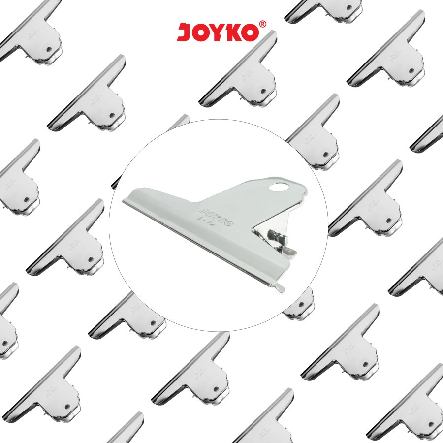 

Bulldog Clip / Klip Kertas Jumbo / Penjepit Kertas Joyko 6-145 (6") - Satuan SHESB
