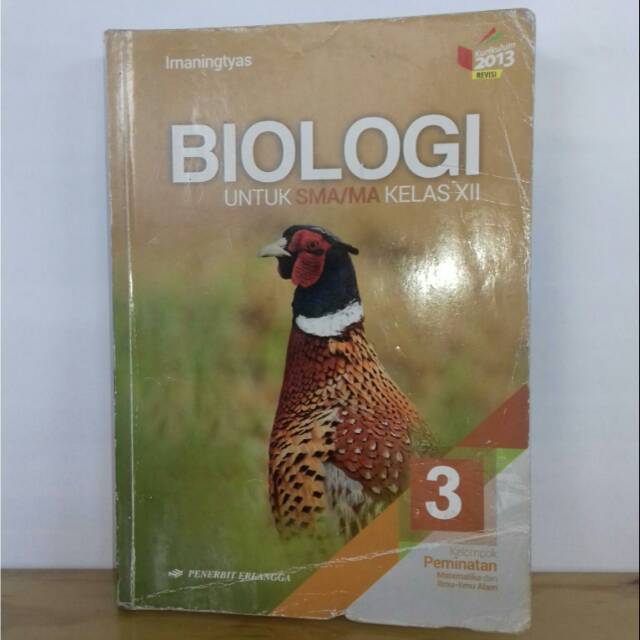 Buku biologi kelas 12 kurikulum 2013 revisi
