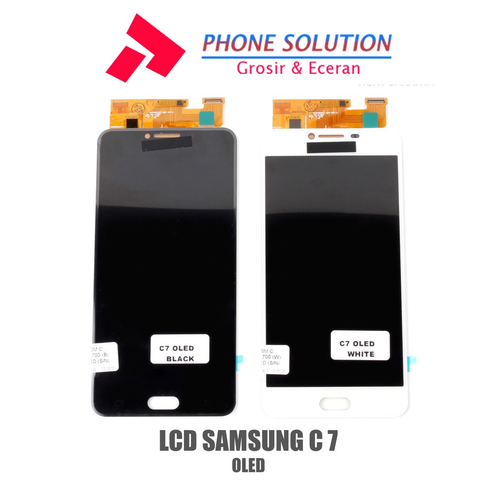 LCD Samsung C7 C700 Fullset Touchscreen // Supplier LCD Samsung - Garansi 1 Bulan