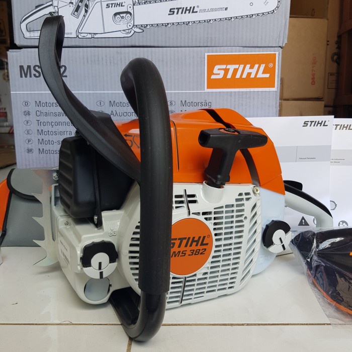 Super Big Sale Chainsaw Censow Senso Stihl Ms 382 Asli Dengan Bar 25in Rantai 42 Mata Shopee Indonesia