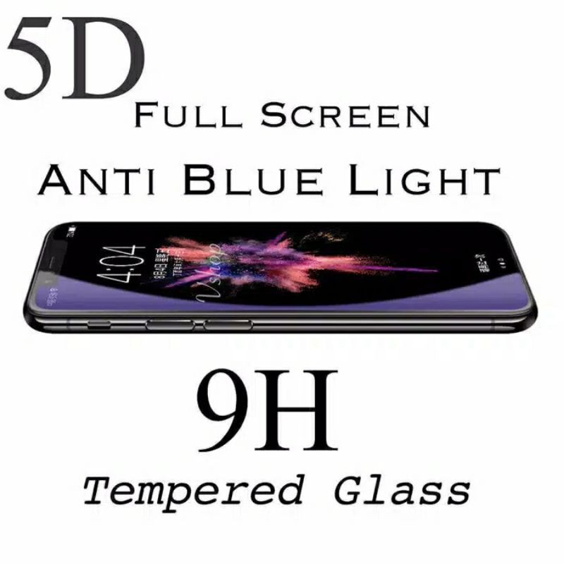 Tempered Glass Warna INFINIX HOT 9 PLAY Pelindung Layar Full Cover