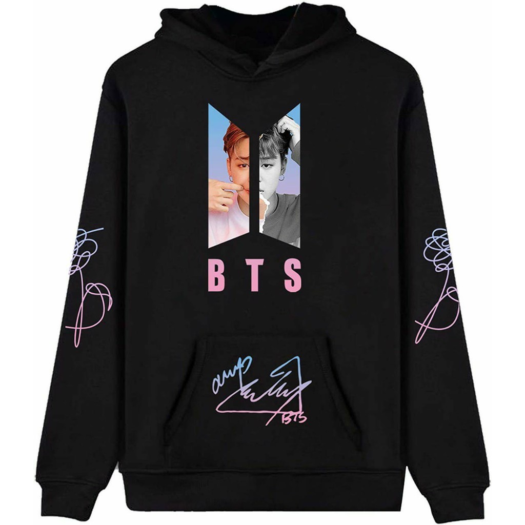 SWEATER BTS HOODIE IDOL GAMBAR ARTIS KOREA