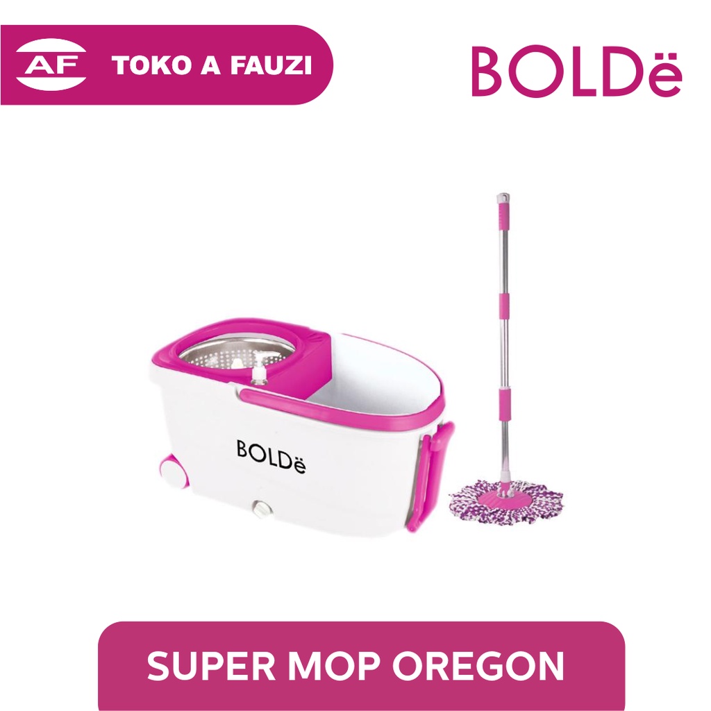 BOLDE SUPER MOP OREGON+ (PUTIH MAGENTA / PUTIH UNGU)