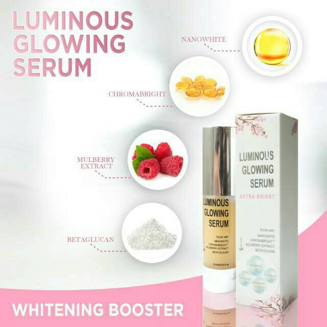 MS GLOW LUMINOUS SERUM EXTRA GLOWING MS GLOW ORIGINAL BPOM / SERUM LUMINOUS