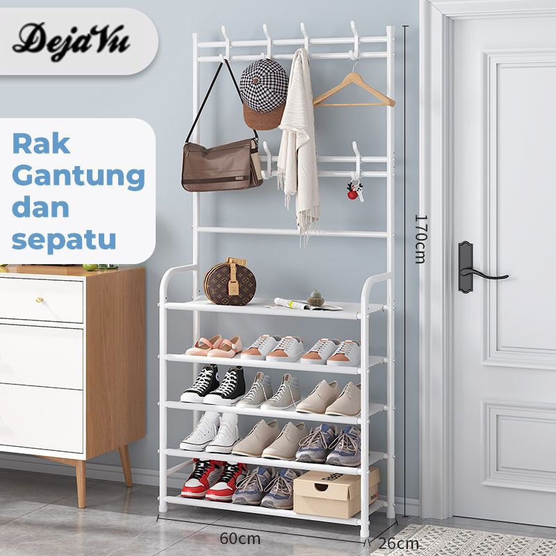 Dejavu Rak  Gantungan Baju  Rak  Susun  Stand Hanger Rak  Baju  