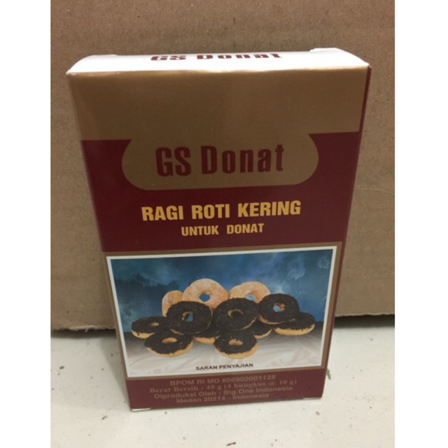 GS Donat Ragi Roti Kering  Pengembang Spesial Ragi Instant  4 x 10gr