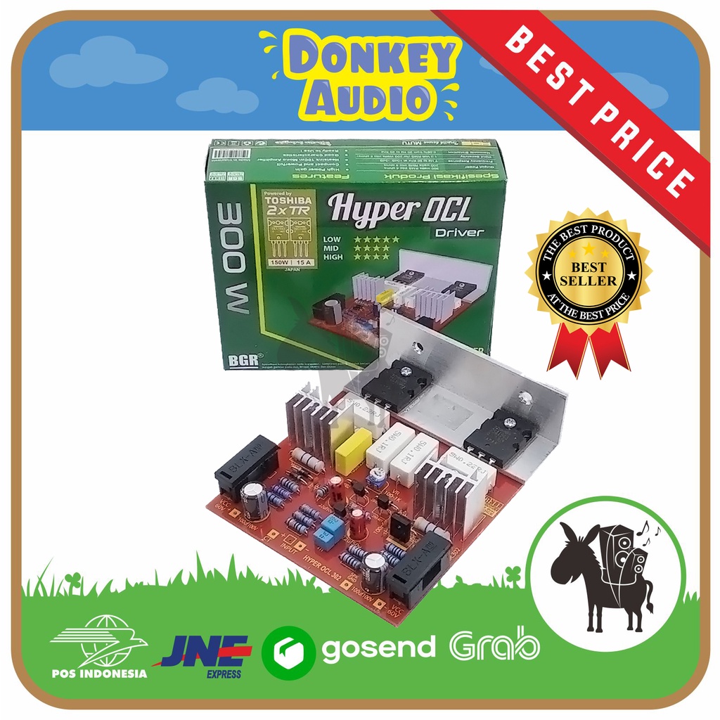 Jual KIT POWER AMPLIFIER HYPER OCL 300W 300W DENGAN TR 300W + TR POWER