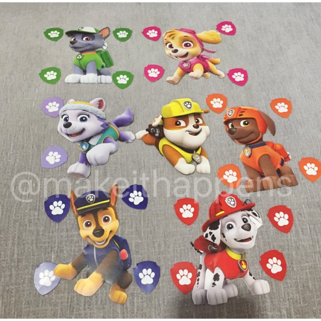 

Stiker paw patrol