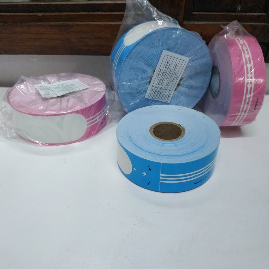 GELANG PASIEN NANO SILICA THERMAL SYINTHETIC PAPER + KLIP