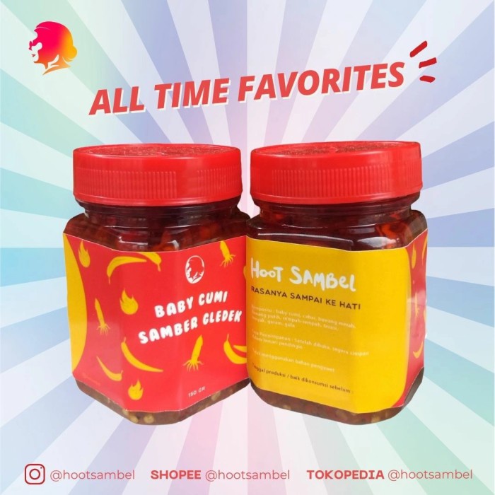 

- BARU Sambel Baby Cumi SET 2 PEDAS GURIH (Baby Cumi Samber Gledek) / 200G /
