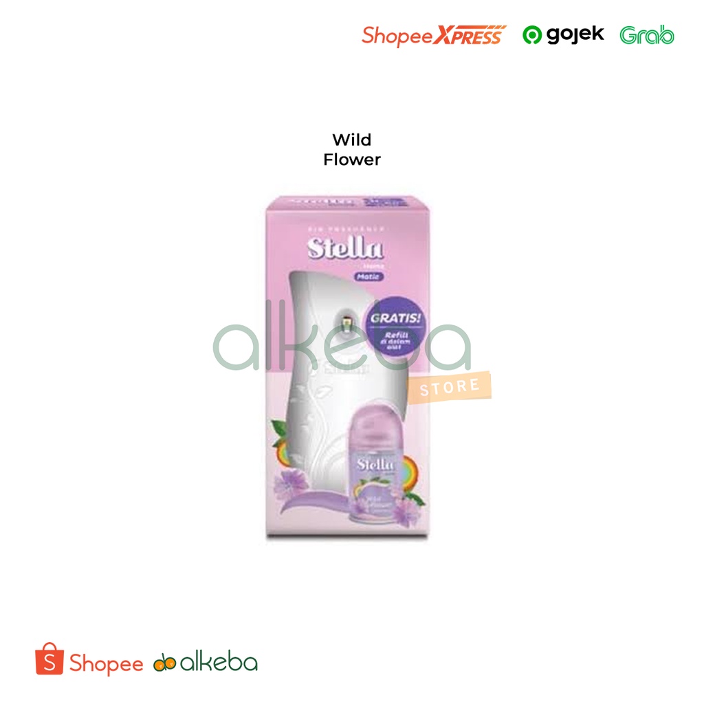 Stella Matic dispenser + Refill 225 / Pengharum Ruangan