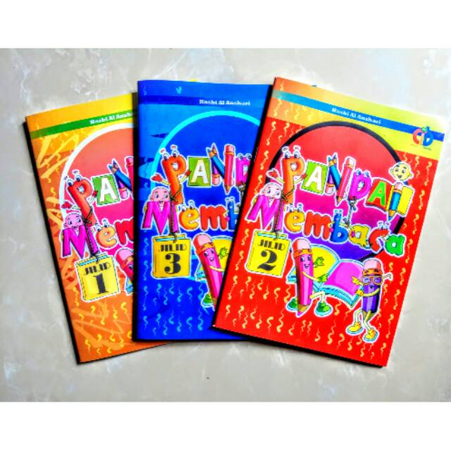 Pandai Membaca Jilid 1,2,3