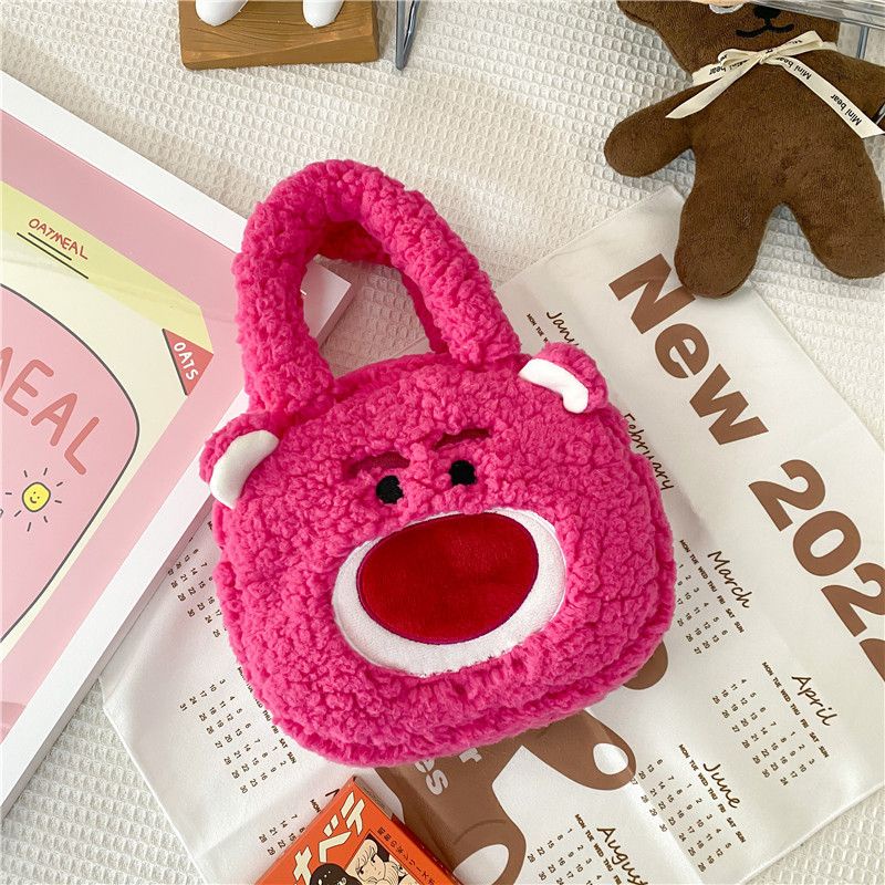 TAS TANGAN WINNIE THE POOH ALIEN LOTSO HANDBAG HANDLE BAG ANAK DAN DEWASA IMPOR