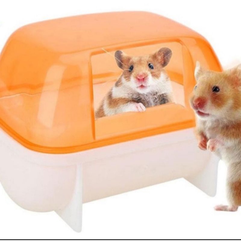 Sweet sauna Tempat Mandi Pasir Hamster Hewan Hamster Aksesoris hamster