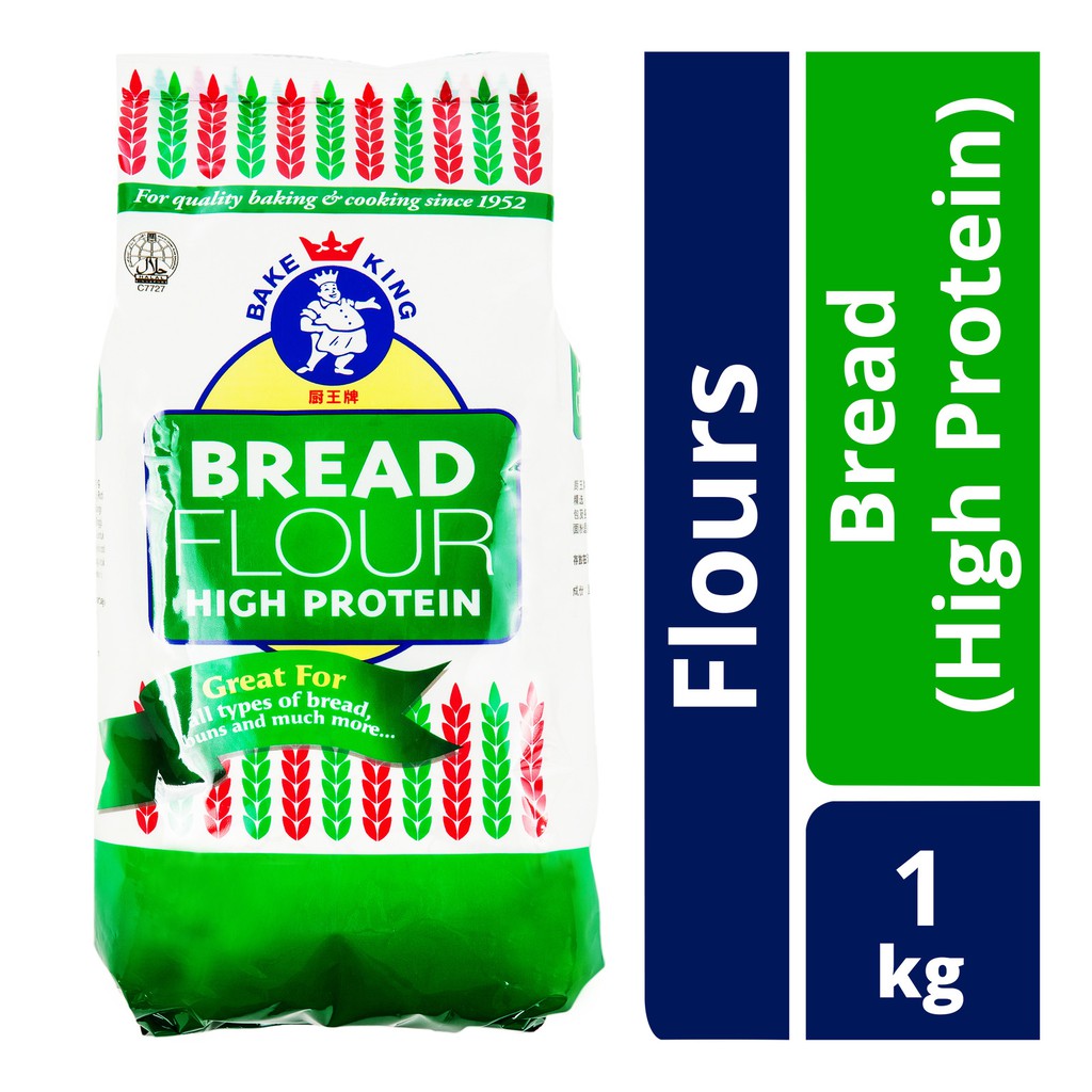 

Bake King Bread Flour (High Protein) 1kg - Tepung Roti