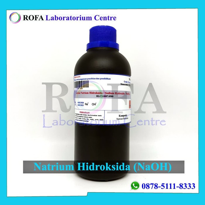 Larutan Naoh Larutan Natrium Hidroksida 500 Ml Min Order 1 Shopee Indonesia
