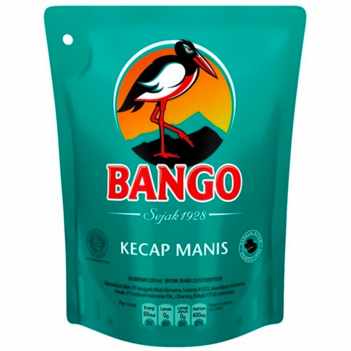 

Kecap Manis Bango 220ml