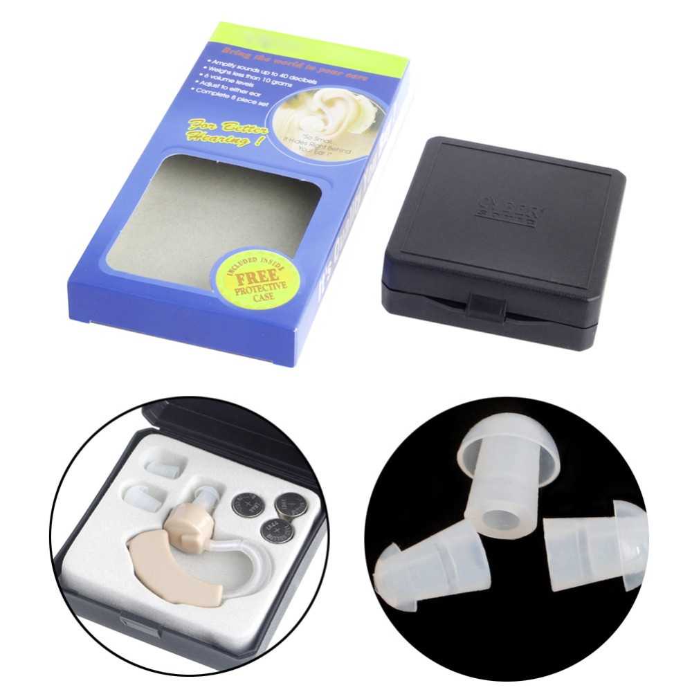 Alat Bantu Dengar Telinga Tuli Orang Tua Hearing Aid Pengeras Suara Tanpa Kabel Penguat Suara Untuk Mendengar