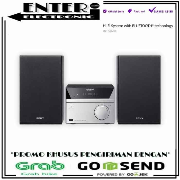 Sony Cmt Sbt20 - Speaker Bluetooth Nfc Usb Mini Hi Fi Sony Mega Bass #98