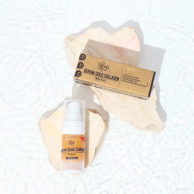 SERUM GOLD COLLAGEN ENJI SKINCARE PEMUTIH PENGHILANG FLEK