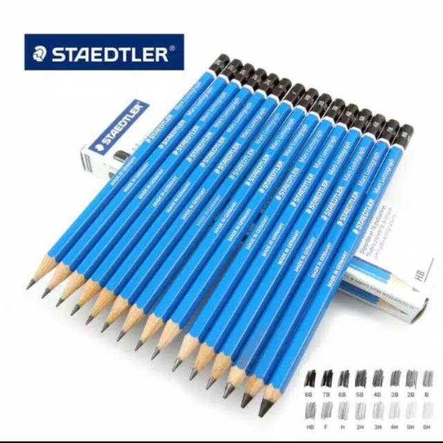 

Pensil Staedtler 2B ASLI ORIGINAL pensil komputer