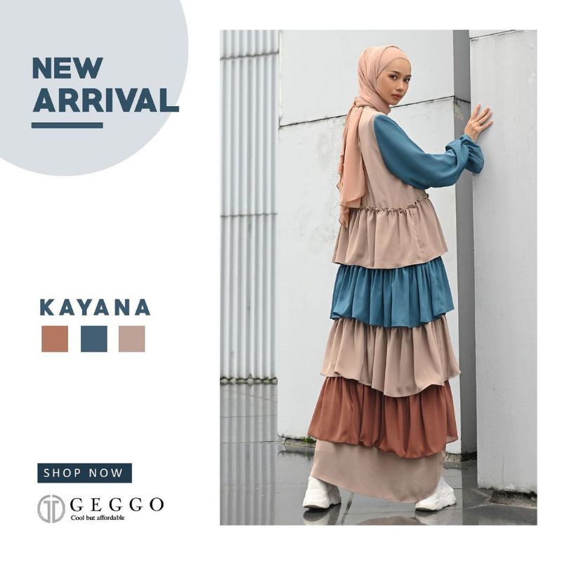 Dress Kayana Sina Series By Geggo Official