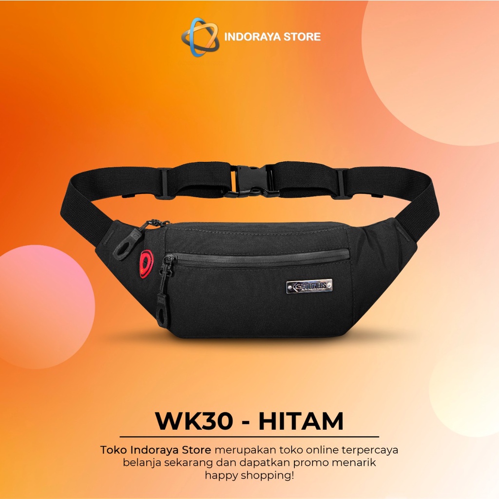 Waistbag Tas Selempang FASHION Pria Tas Waist bag Tas Pinggang Pria Wanita Tas Selempang Pria IMPORT