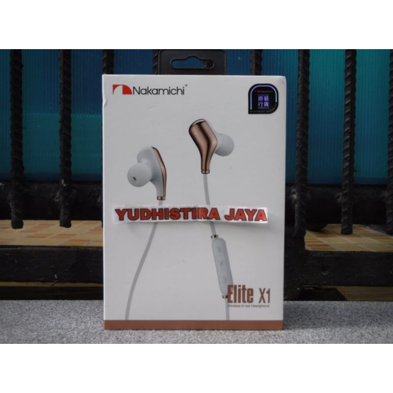 Nakamichi Elite X1 Headset Bluetooth In-Ear Original