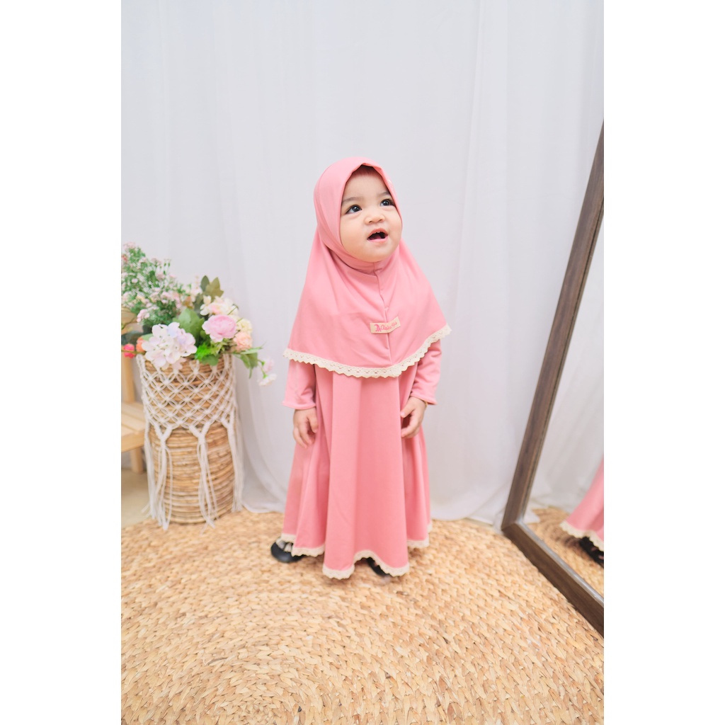 HONEYBLOSSOM gamis bayi perempuan lucu / gamis bayi alesha polos