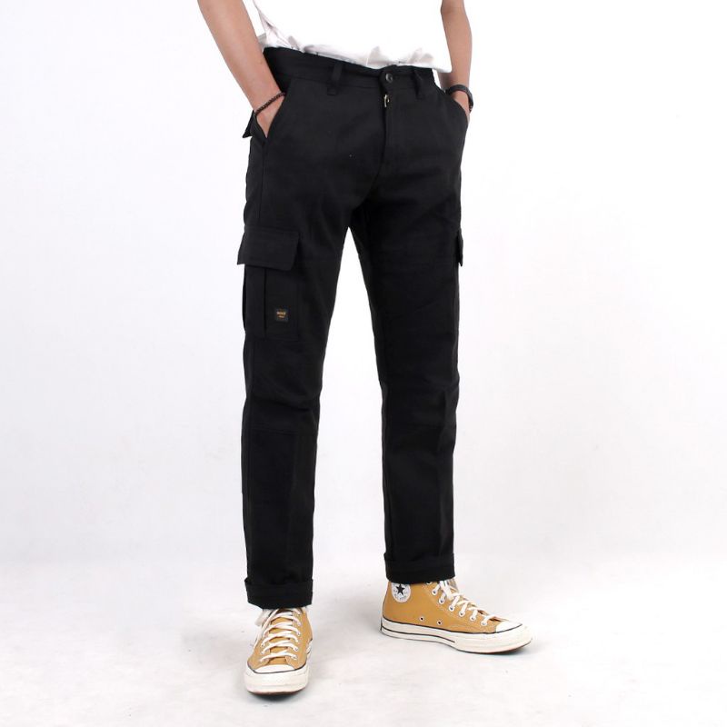 [TERLARIS] CELANA CARGO PANJANG PRIA UKURAN 27-38 PREMIUM QUALITY SLIMFIT COWO SKINNY POLOS COWOK