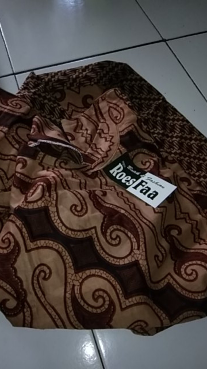 Gamis Rempel Genes Batik Wanita Modern Katun All Size Premium Cewek Motif High Quality