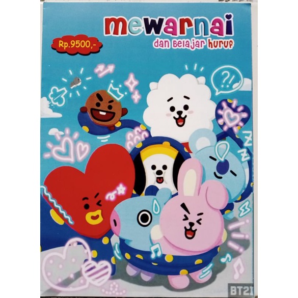 

BUKU MEWARNAI BTS/BT21