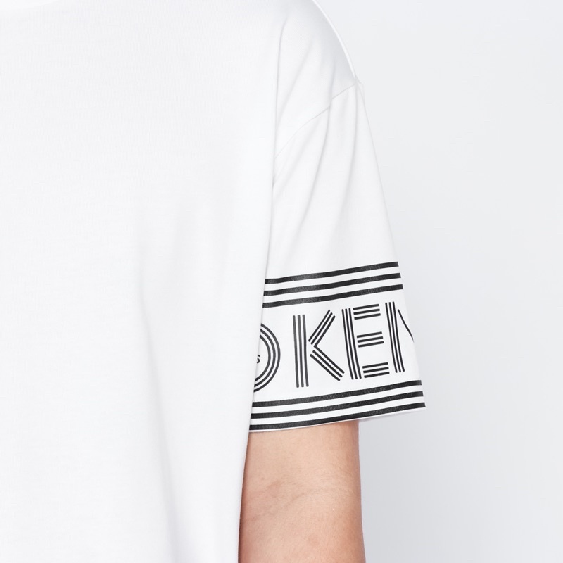 Ken. Logo Hands White Tshirt