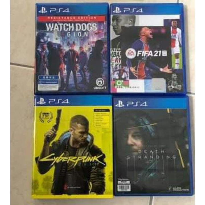 4 Games PS4 Mulus