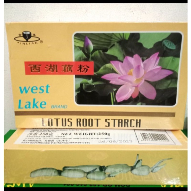 

Lotus roots starch powder minuman serbuk akar teratai 250 gr untuk kesehatan lambung