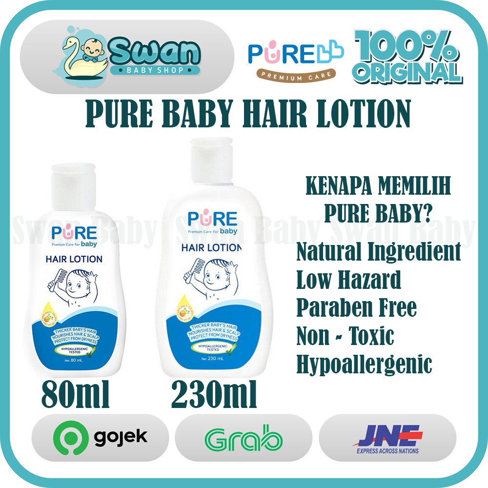 Pure BB Hair Lotion / Minyak Rambut Baby