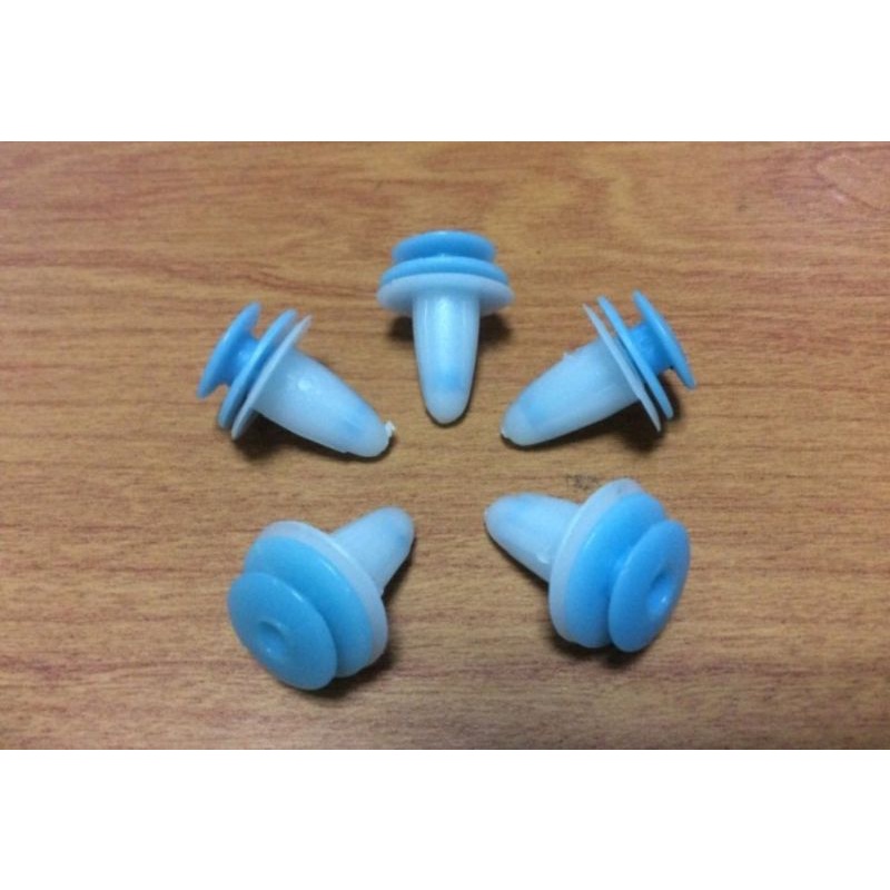 Kancing Klip Harbot Biru Putih Universal (1 Pax isi 15 Pcs)