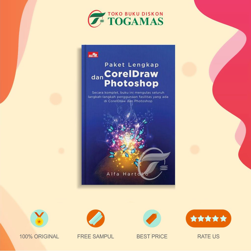 Jual Buku Paket Lengkap Coreldraw Dan Photoshop Alfa Hartoko Indonesia Shopee Indonesia