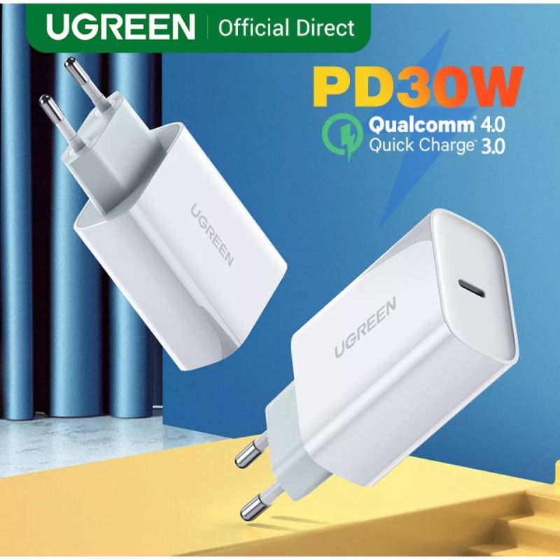 Ugreen Charger  30W Power Delivery Quick Charge 4.0 3.0