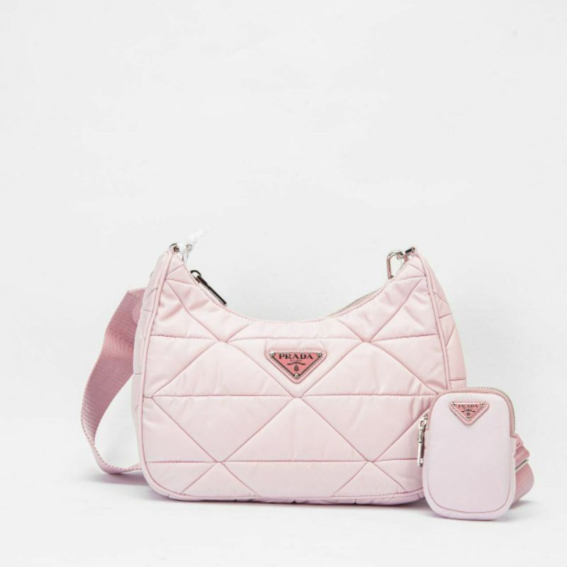 Prada Re-edition Nylon Padded Hobo Pochette Bag AH63291