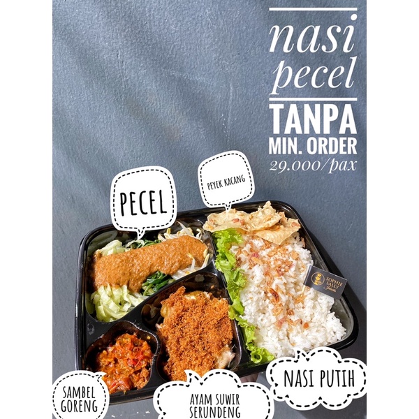 

nasi pecel TIDAK PO. TANPA MIN ORDER