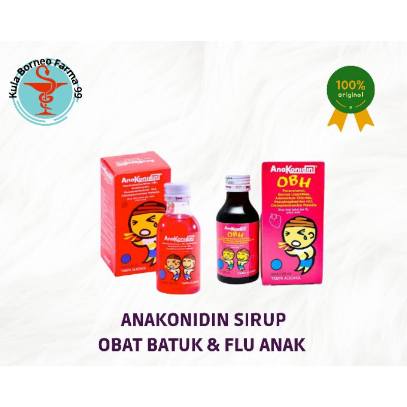 Anakonidin Sirup - Anakonidin OBH