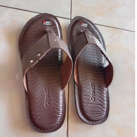 SANDAL JEPIT KULIT LAKI-LAKI DEWASA SIZE 39-43