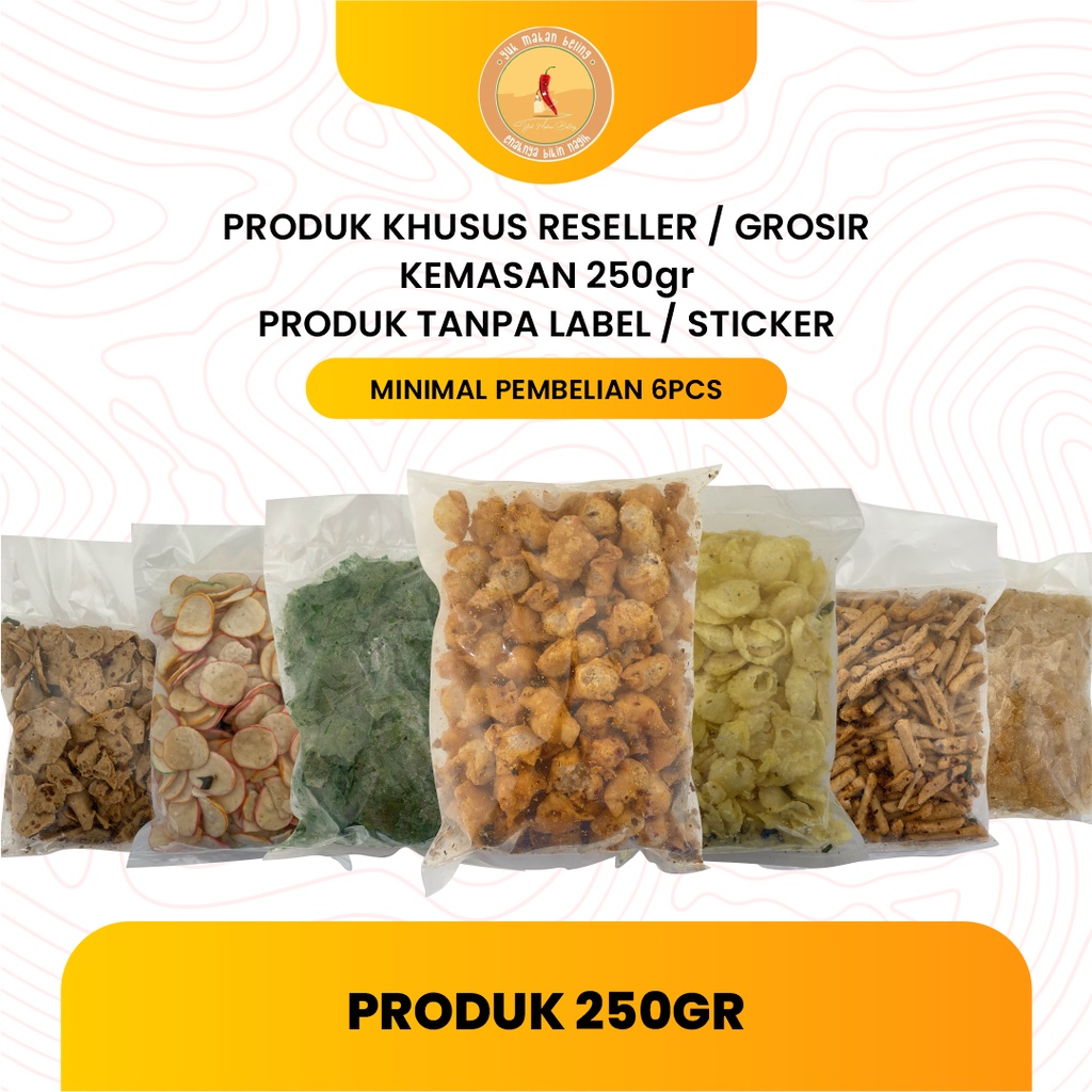 

PRODUK GROSIR (250 gram) Yukmakanbeling