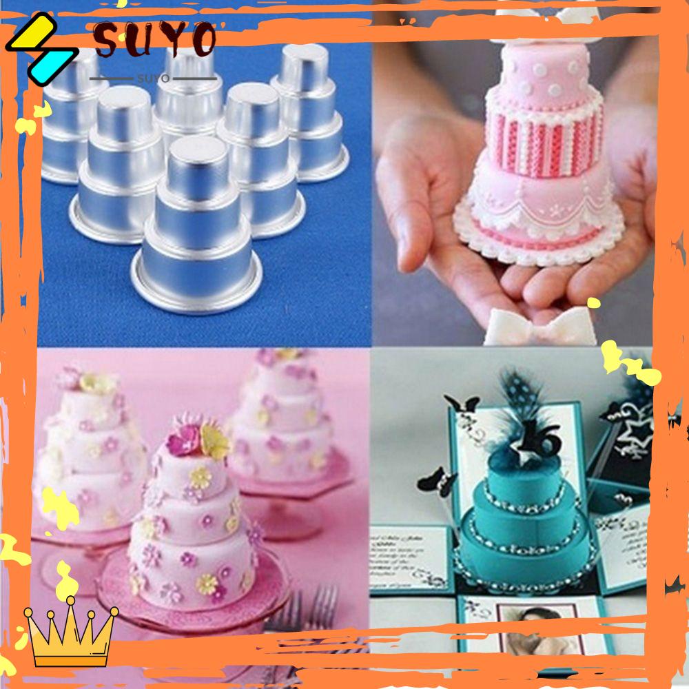 Suyo Cetakan Kue / Cupcake 3 Tingkat DIY